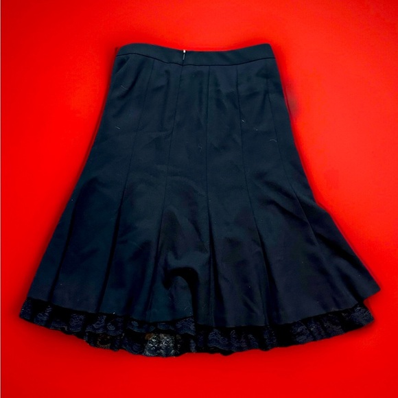 NWT Top Quality Black Loft NWT size 6 Skirt Knee Length - Picture 4 of 6